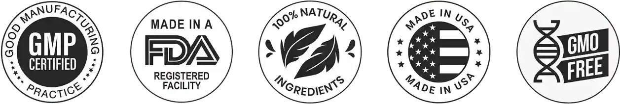 AlkaBurn quality certification badge